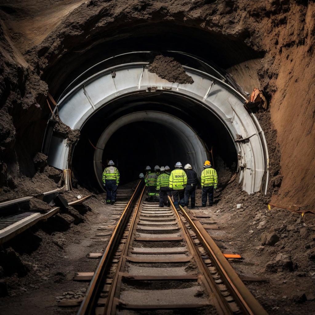 tunnel collapse